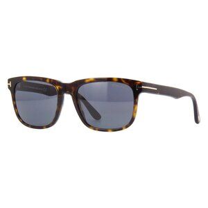 New TOM FORD Stephenson Havana Square FT0775 52A Sunglasses Women